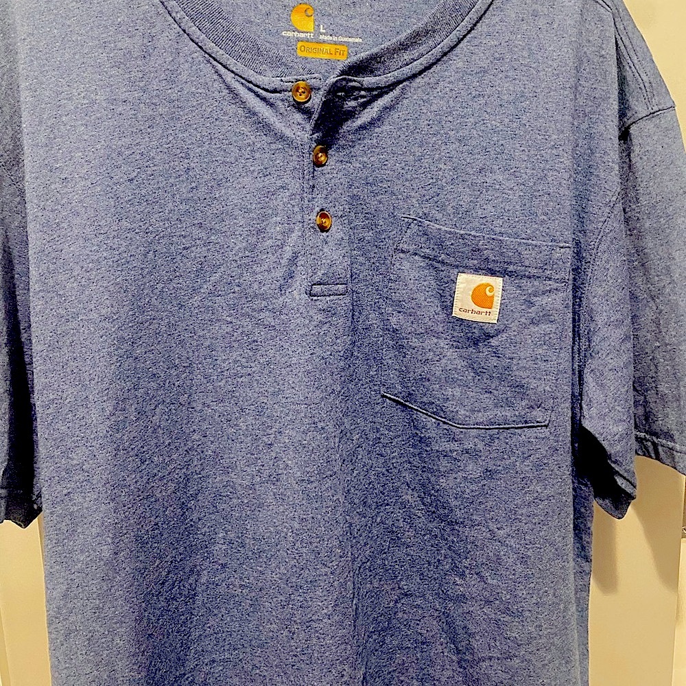 Carhartt Blue Short Sleeve Tee